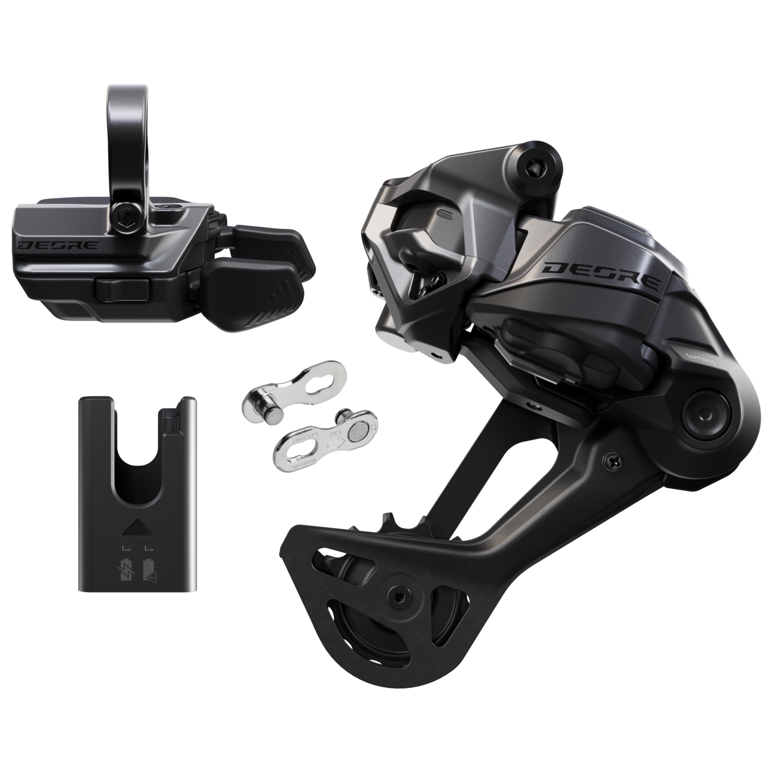 Productfoto van Shimano Deore M6250 Upgrade Kit - Di2 | 1x12-voudig - met SW-M6250-R