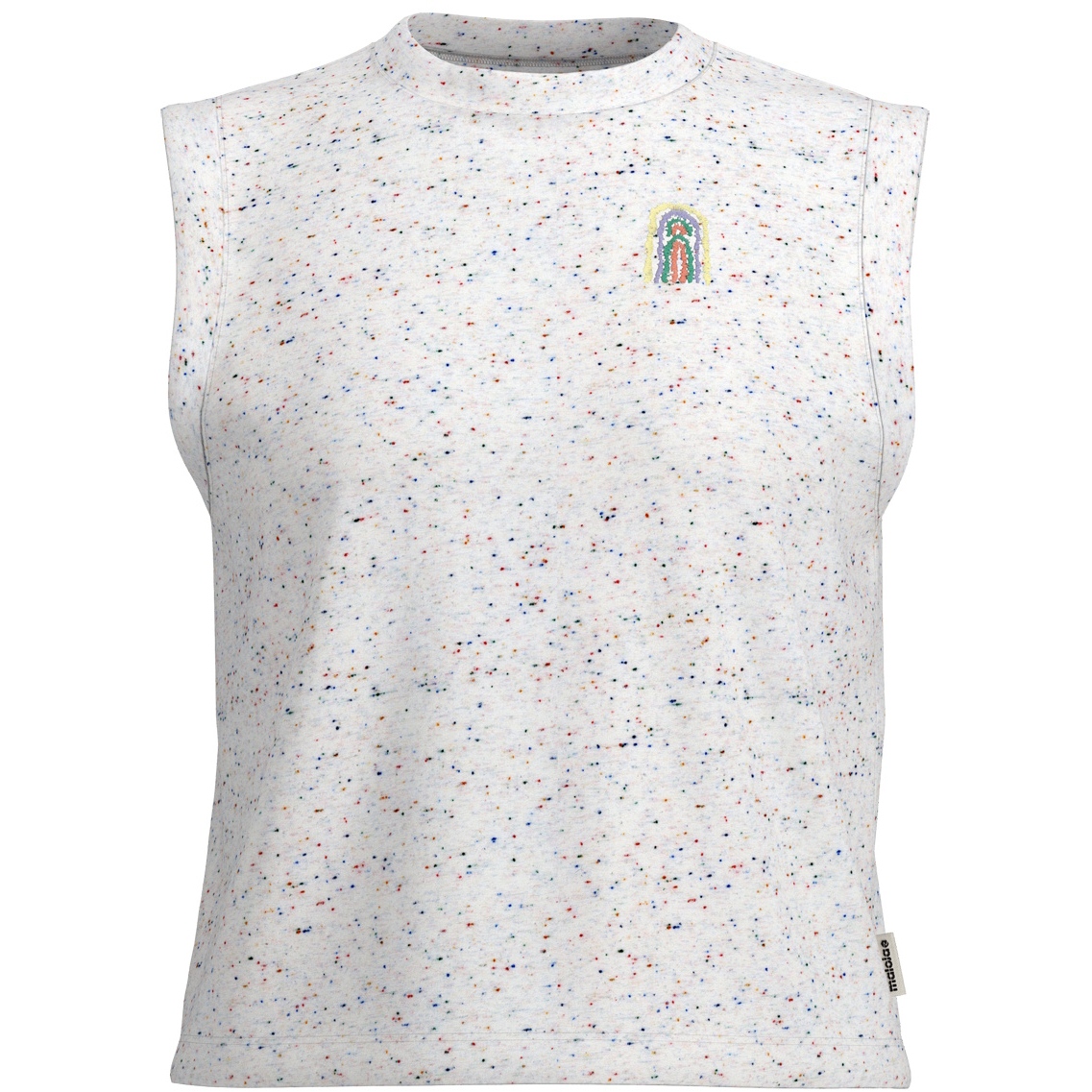 Maloja KinabaluM. Женская майка из органического хлопка с белым оттенком 1148 white