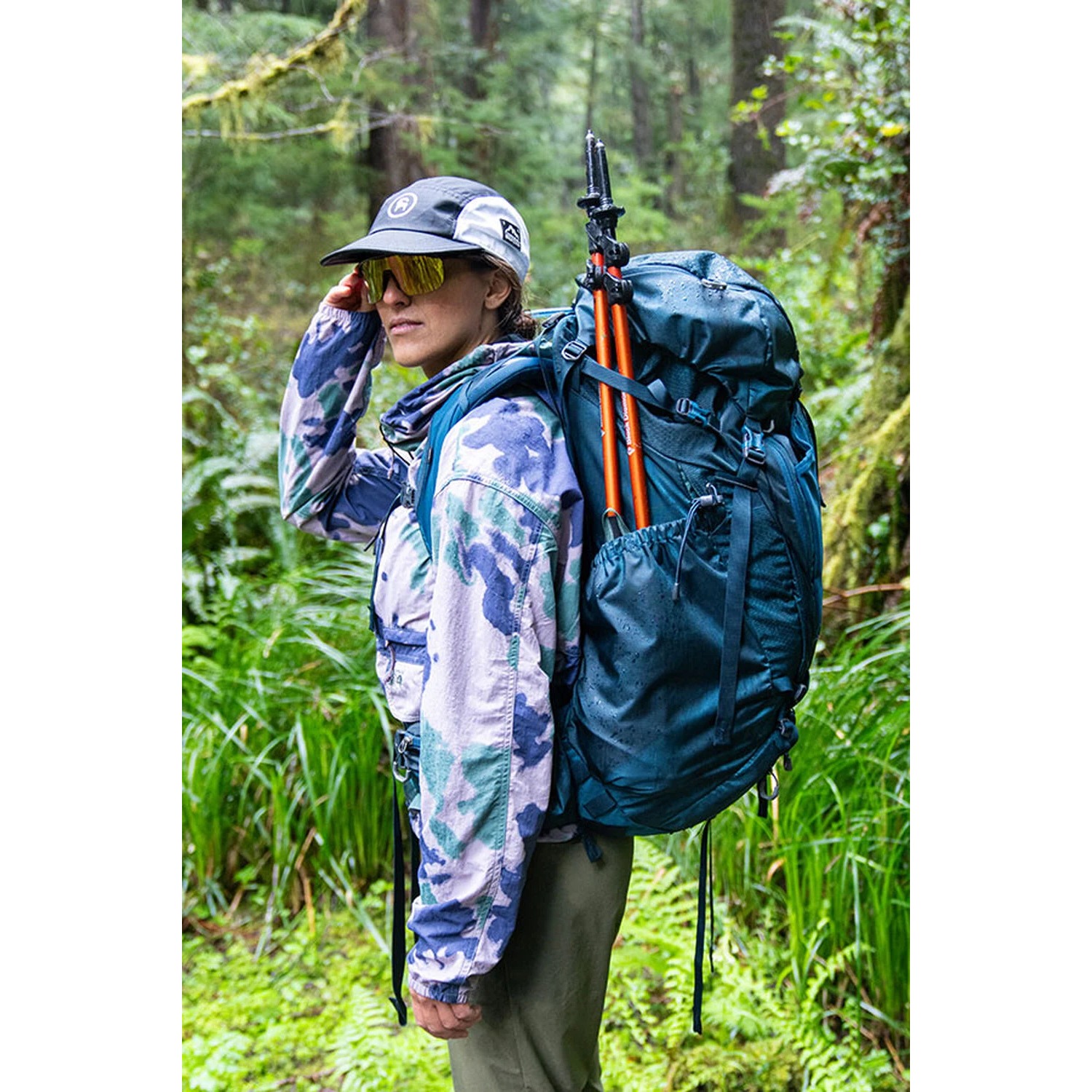 Sac à Dos De Randonnée Gregory Deva 60 L – Taille M, Bleu – Bon état