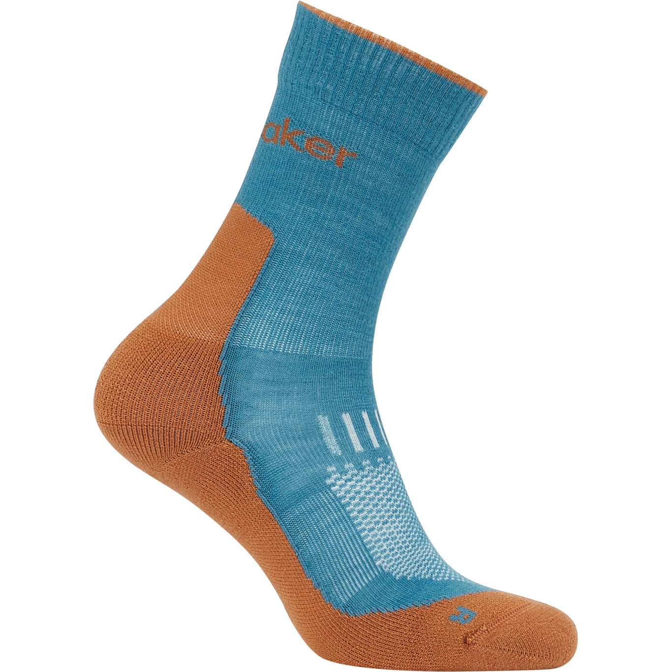 Produktbild von Icebreaker Merino Hike+ Light Socken Crew Herren - Topaz/Trail