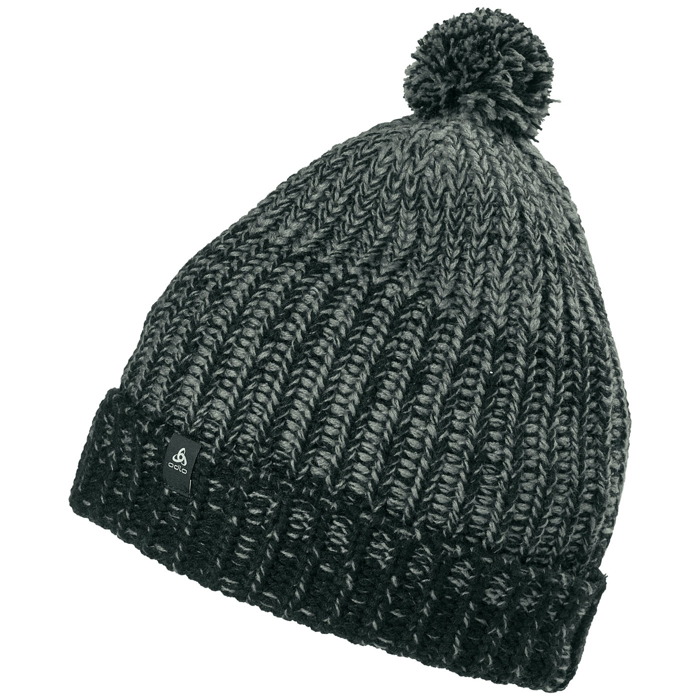 Picture of Odlo Heavy Knit Winter Hat - black - odlo concrete grey