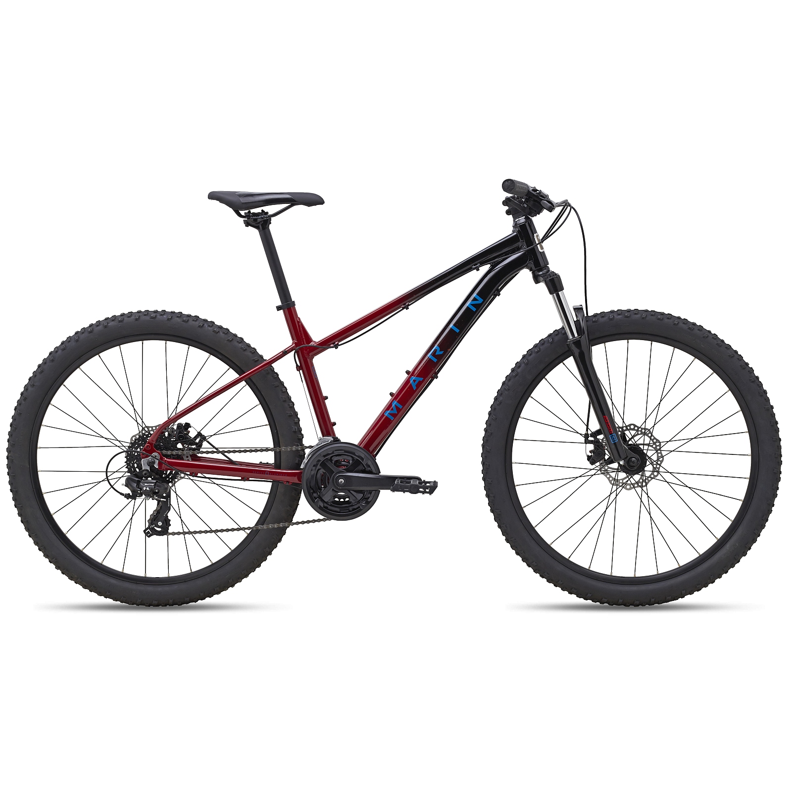 Picture of Marin WILDCAT TRAIL WFG 1 - 27.5&quot; Women Mountain Bike - 2023 - gloss maroon / black / teal