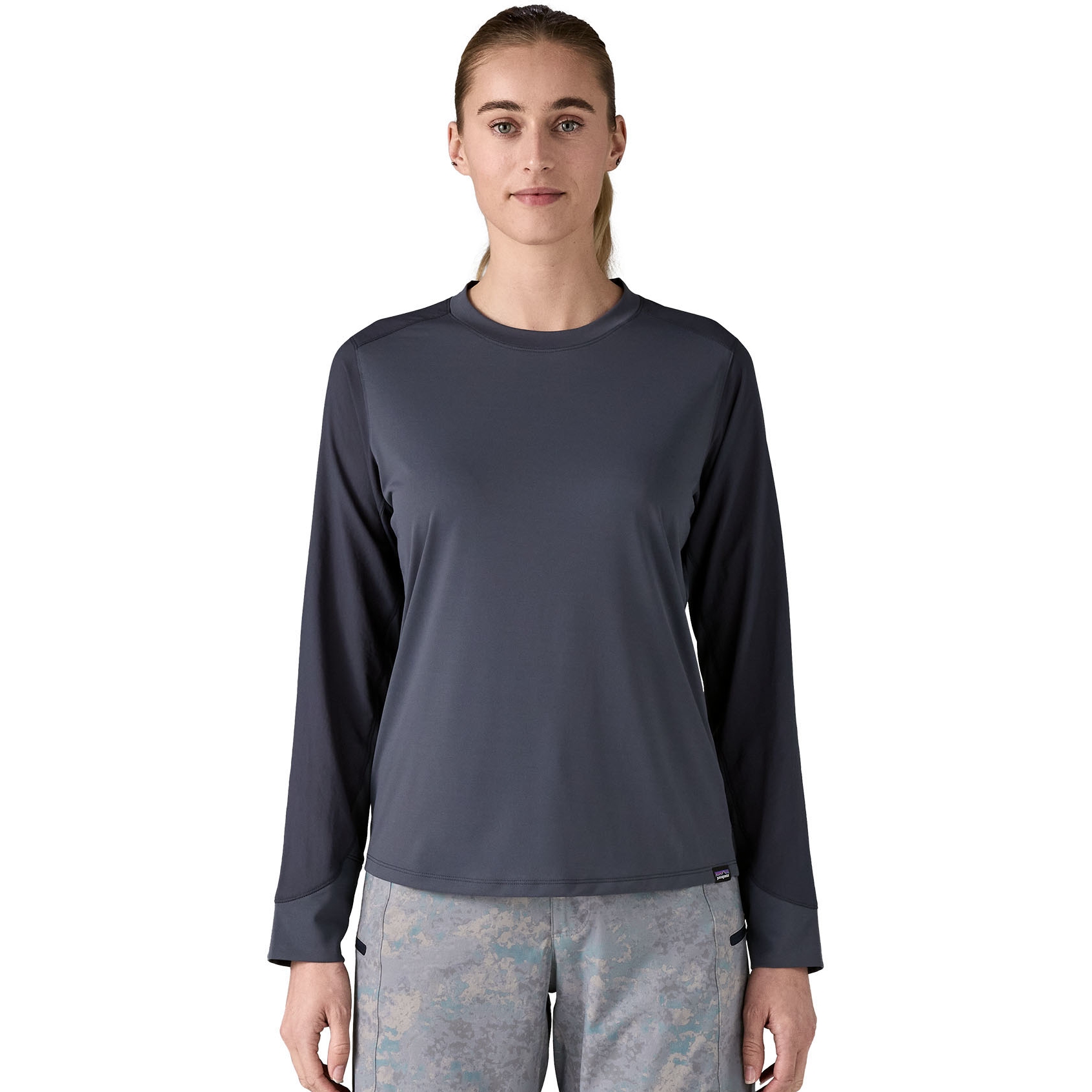 Photo produit de Patagonia Maillot Manches Longues Femme - Dirt Craft - Smolder Blue