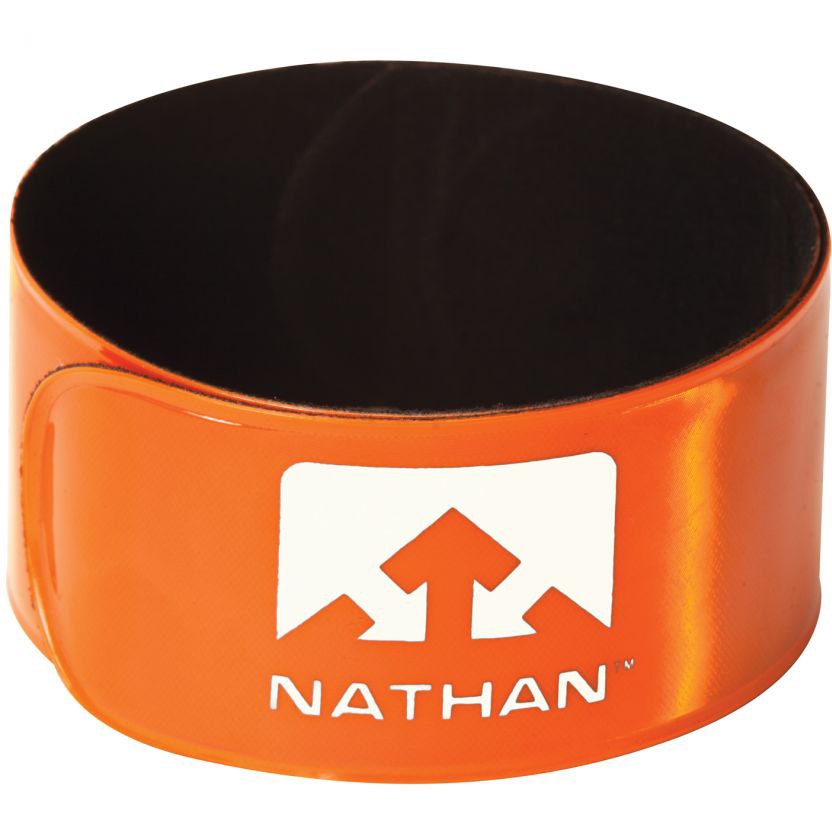 Produktbild von Nathan Sports Reflex Reflexband (Paar) - Hi-Viz Orange
