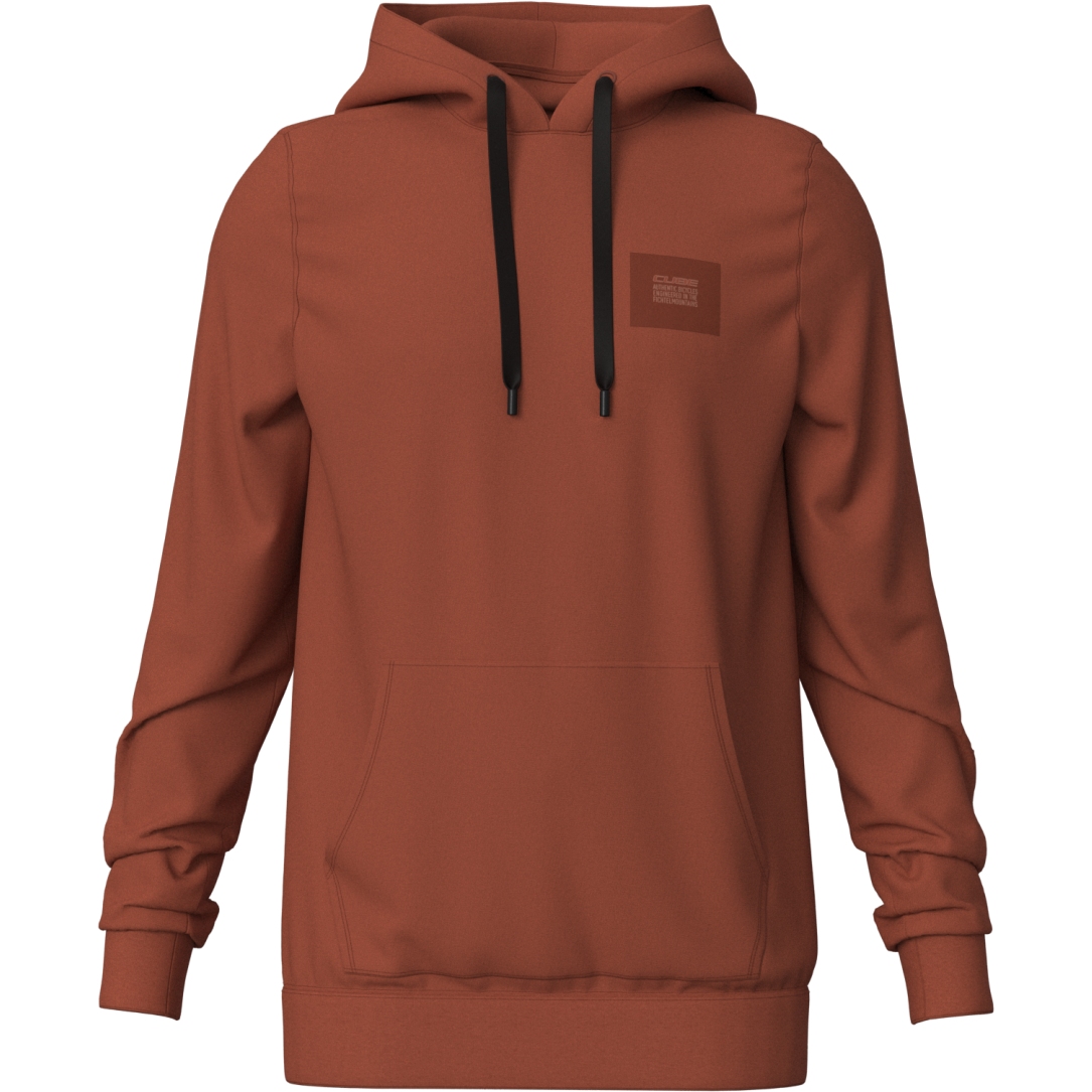 Productfoto van CUBE Organic Roots Hoodie Heren - rood