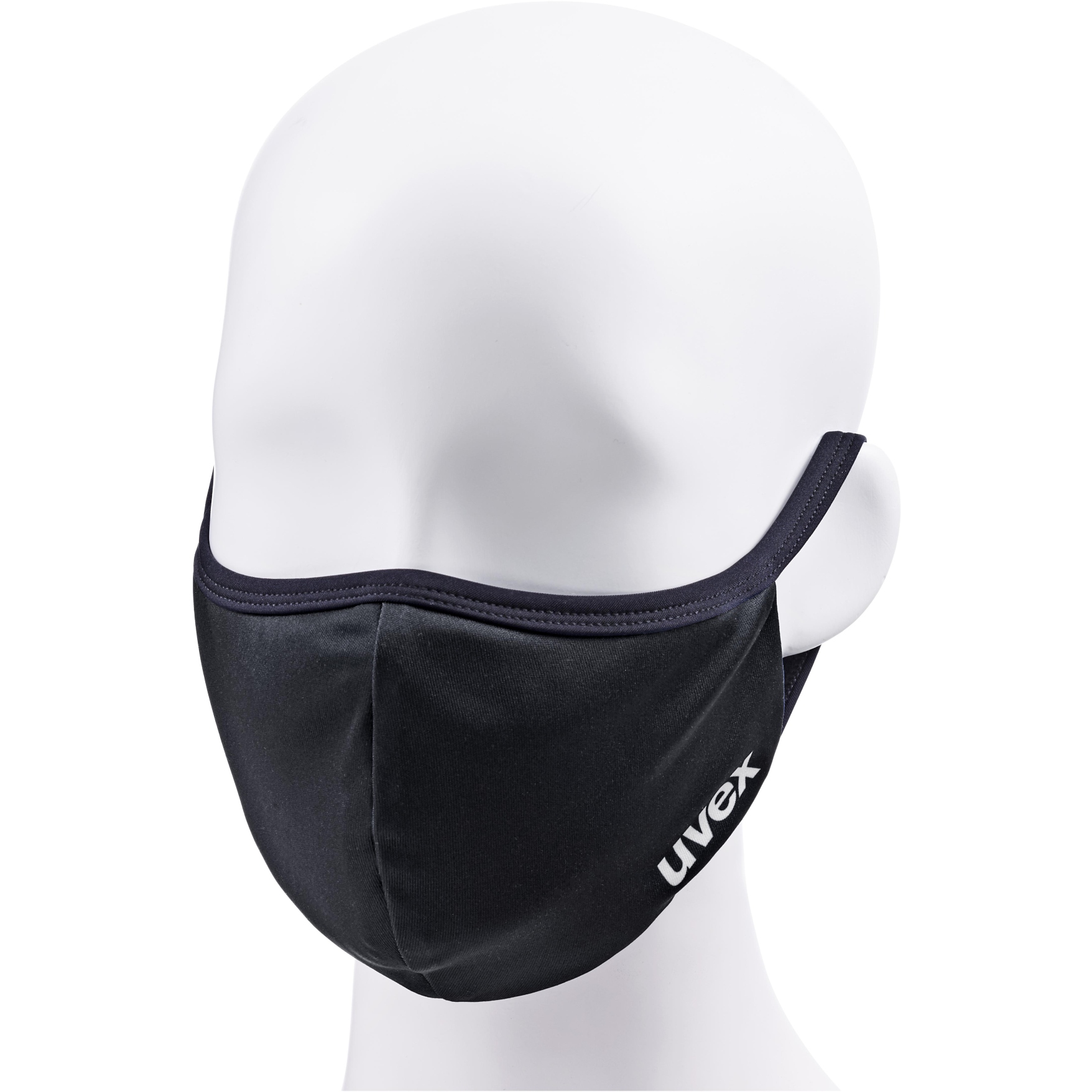 Produktbild von Uvex Mund-Nasen-Maske - schwarz