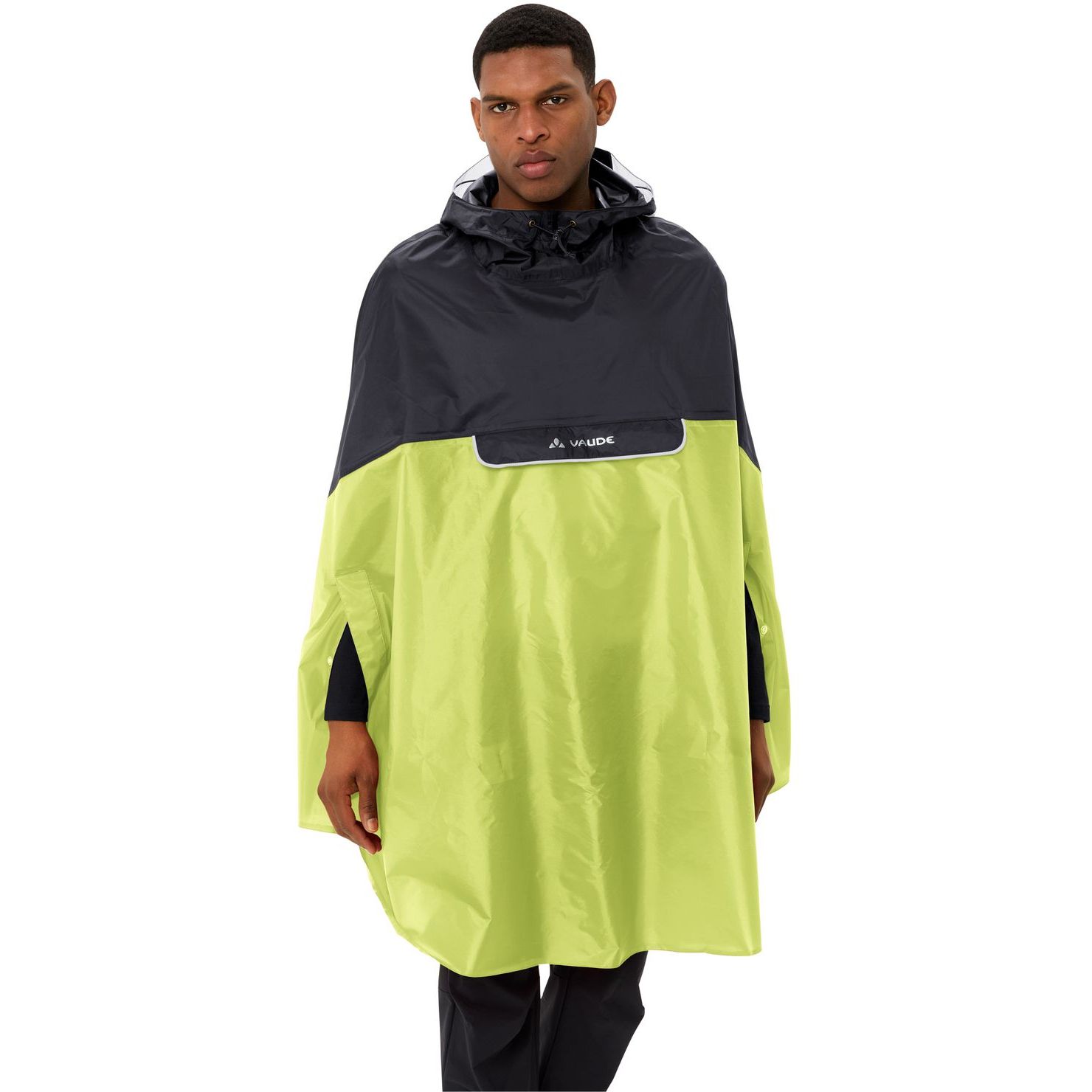 Produktbild von Vaude Covero Poncho II - neon yellow/black