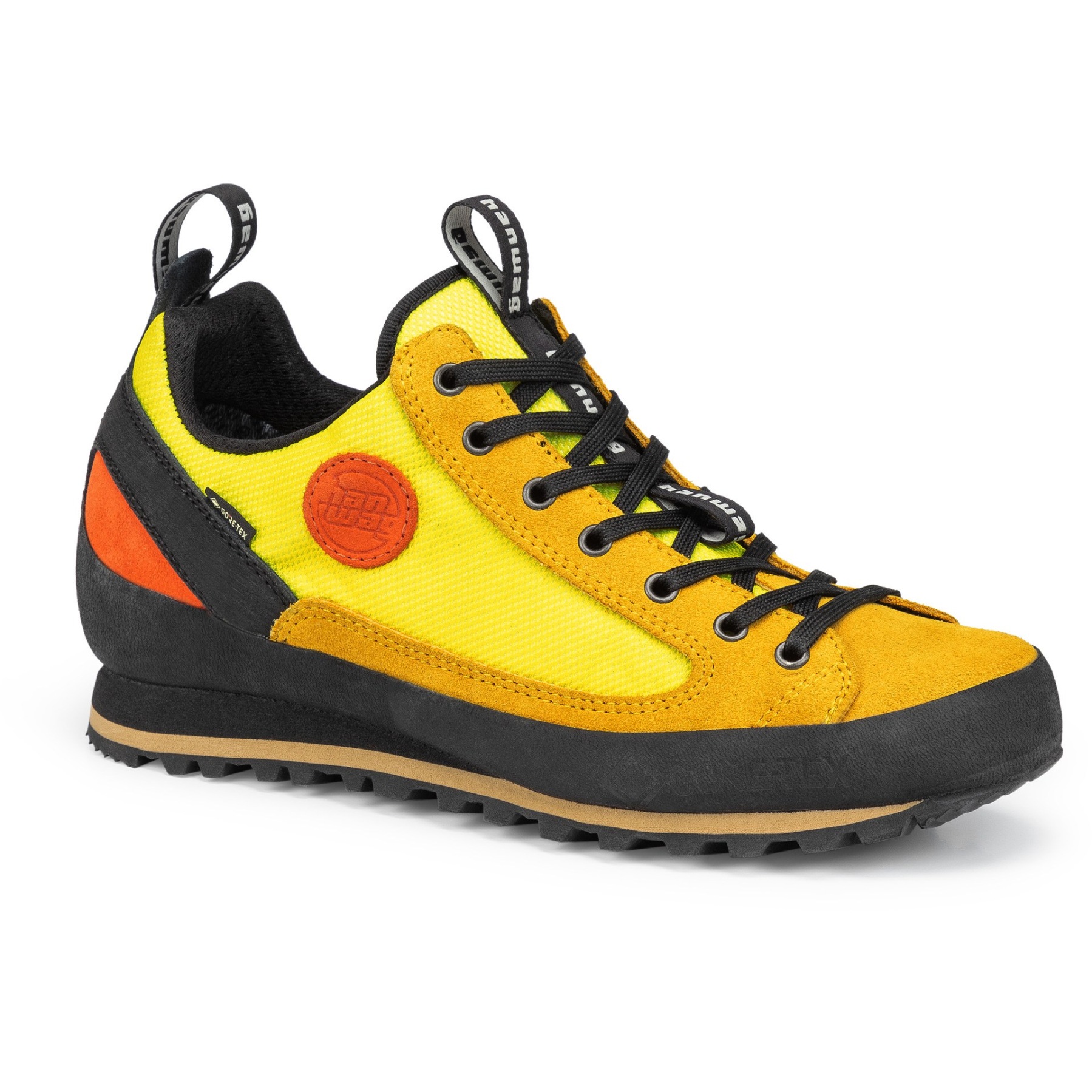 Picture of Hanwag Rotpunkt Low GTX Hiking Shoes Men - Ocher/Yellow