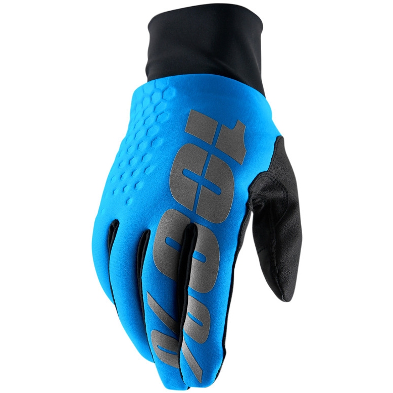 Picture of 100% Hydromatic Brisker Gloves - cyan