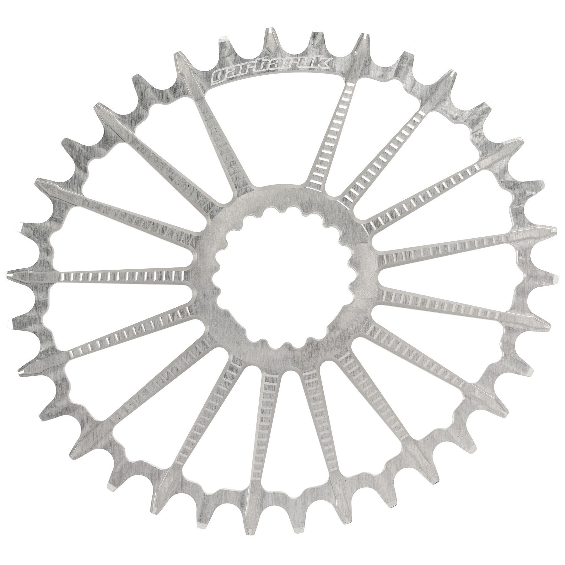 Produktbild von Garbaruk MTB Kettenblatt | Oval | Cannondale/Garbaruk Direct Mount | Boost - silber
