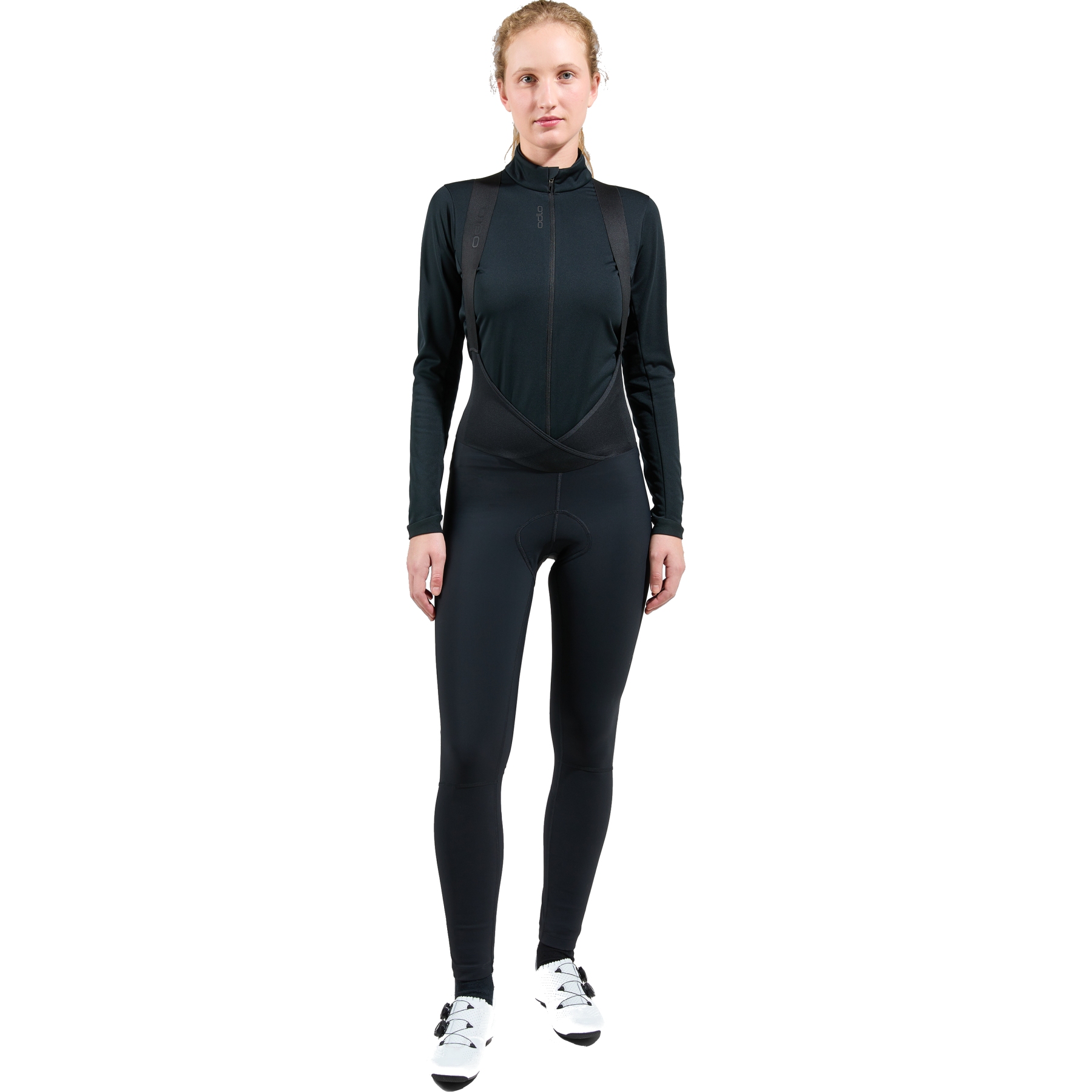 Immagine di Odlo Salopette Lunga da Ciclismo Donna - Zeroweight Warm - nero