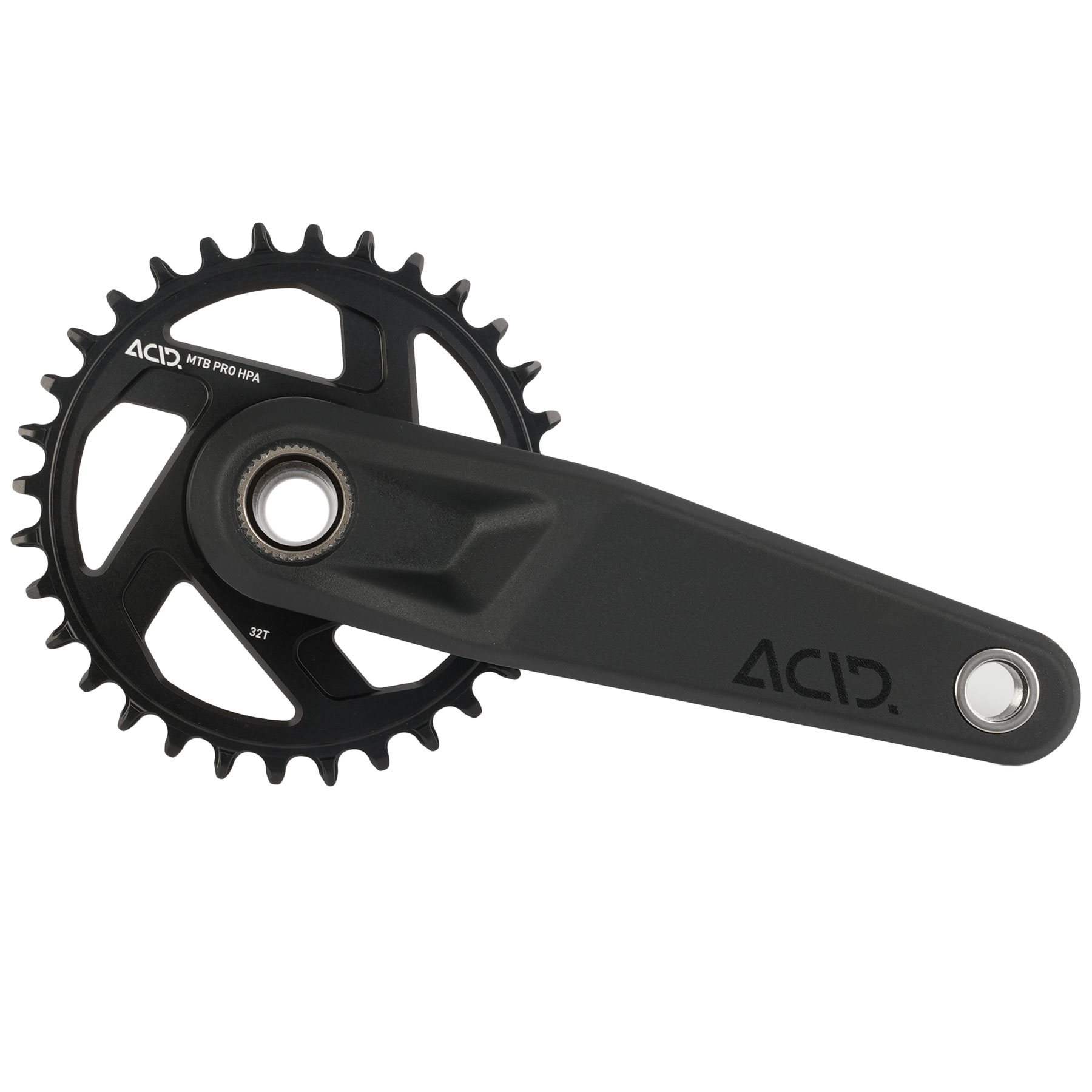 Image of CUBE ACID MTB PRO Crankset | 32T - SRAM 3-Bolt - Shimano 12-Speed - black