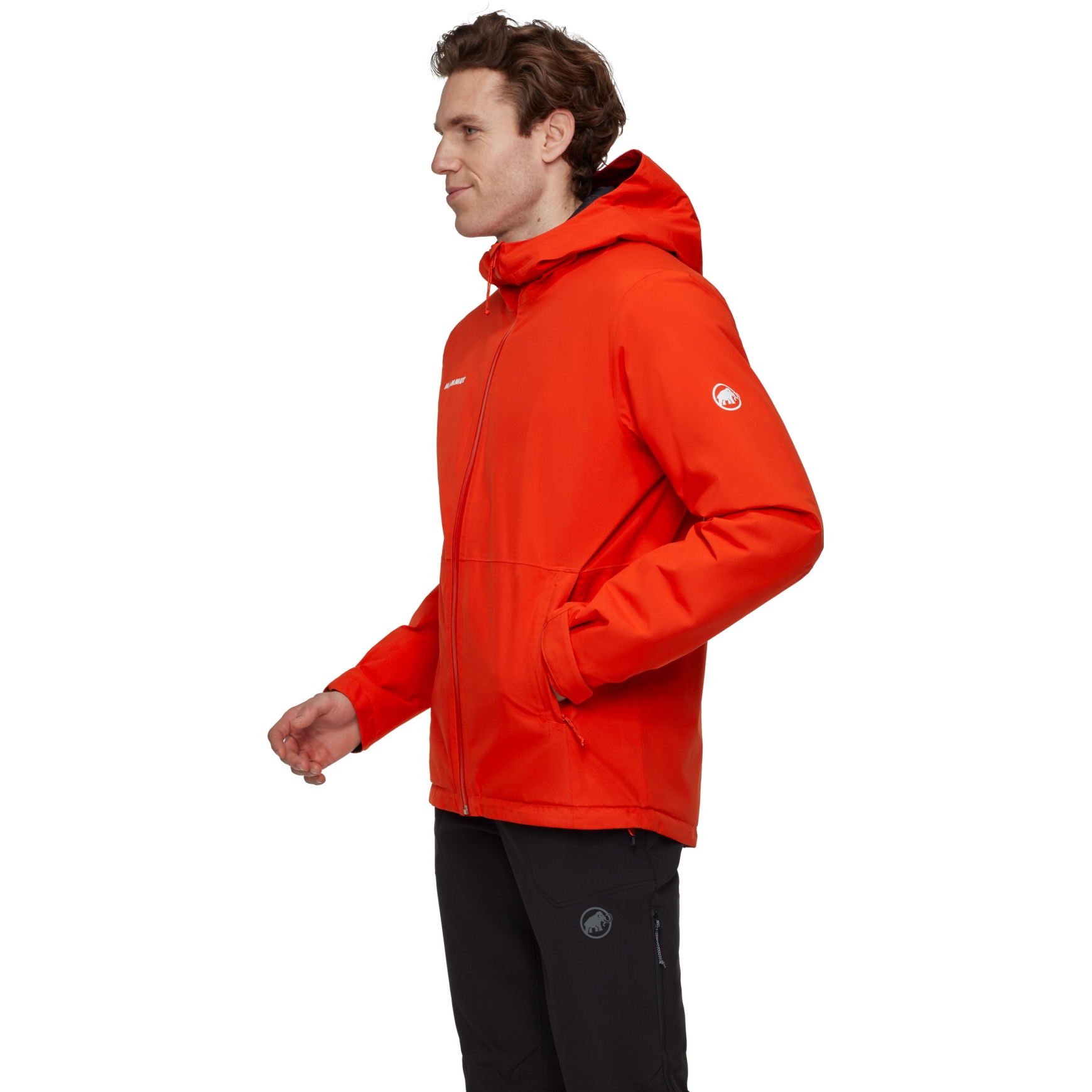 Mammut Linard Hardshell Thermo Hooded Jacket Men - mammut red | BIKE24