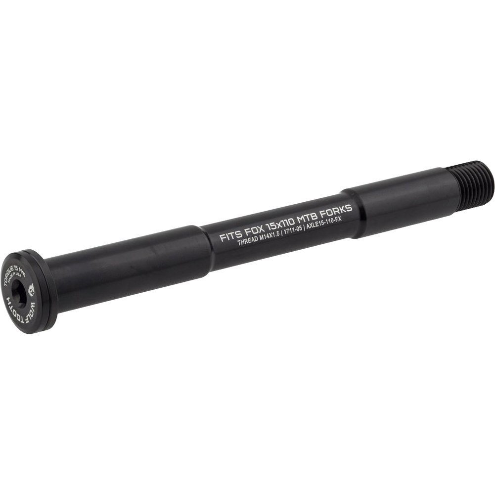 Picture of Wolf Tooth Thru Axle 15x110mm Boost for FOX Forks - black