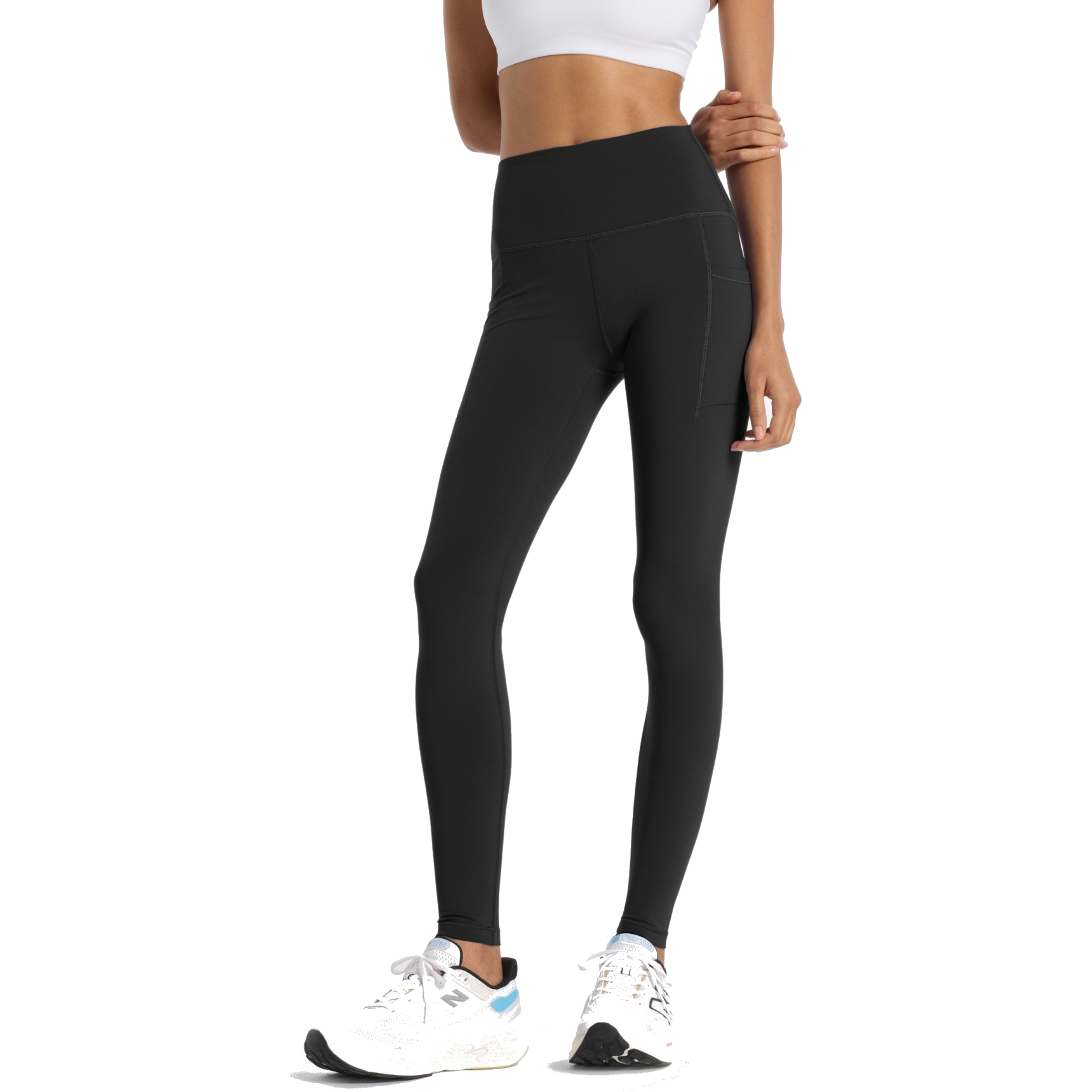 Picture of New Balance Sleek Pocket High Rise 27&quot; Legging Women - Black