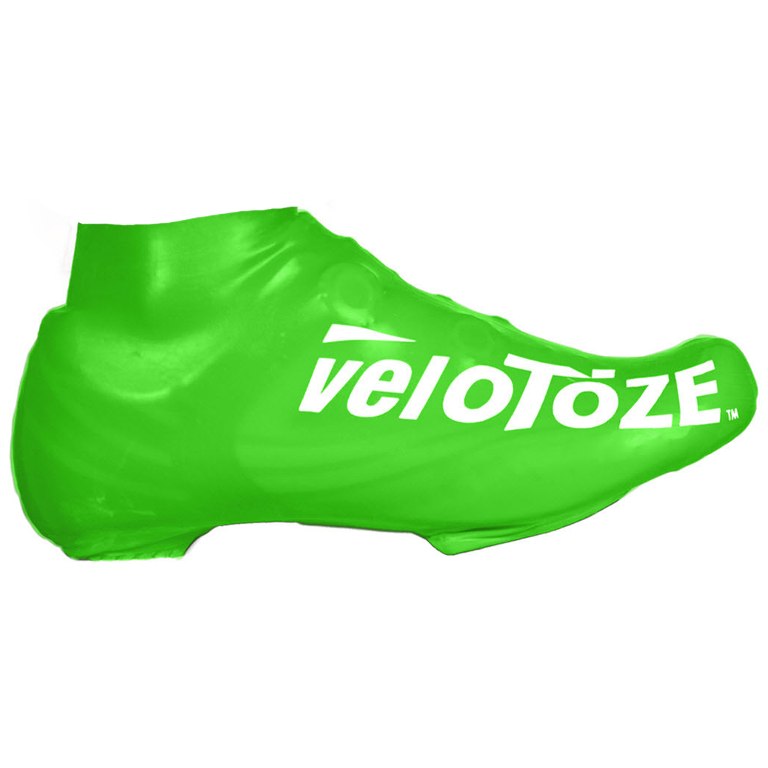 Image of veloToze Road Short Shoe Covers - Viz Green