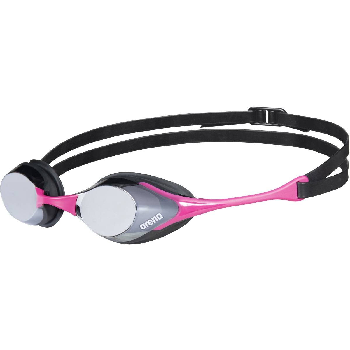 Picture of arena Cobra Swipe Mirror Swimming Goggles - Silver - Pink