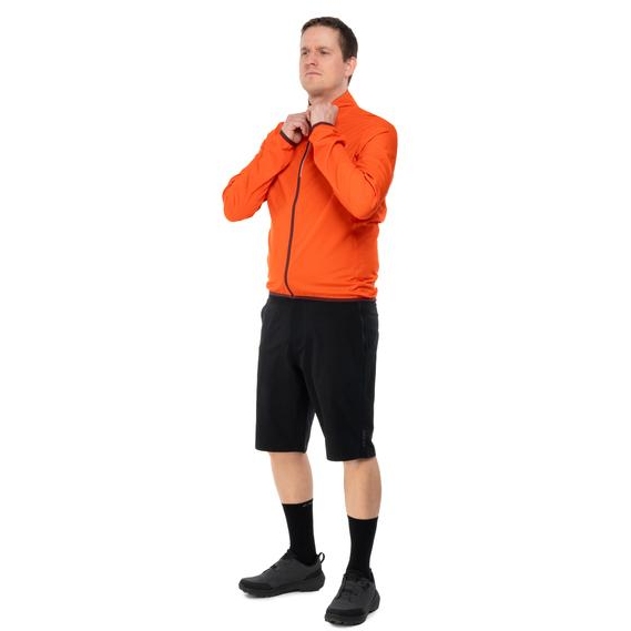 CUBE Road/XC CMPT Wind Jacket Men - red | BIKE24
