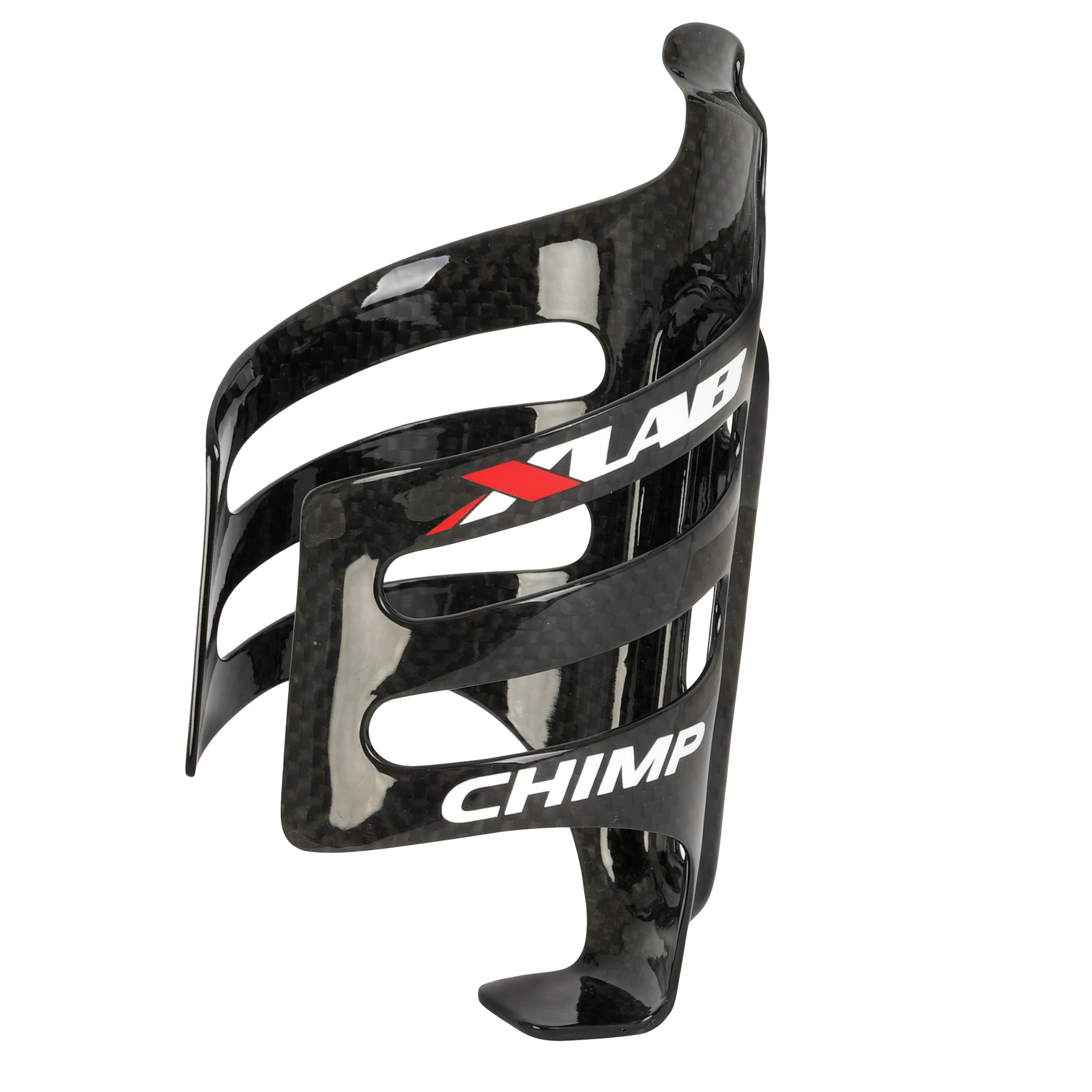 Produktbild von XLAB Chimp Cage Carbon Flaschenhalter - schwarz glänzend