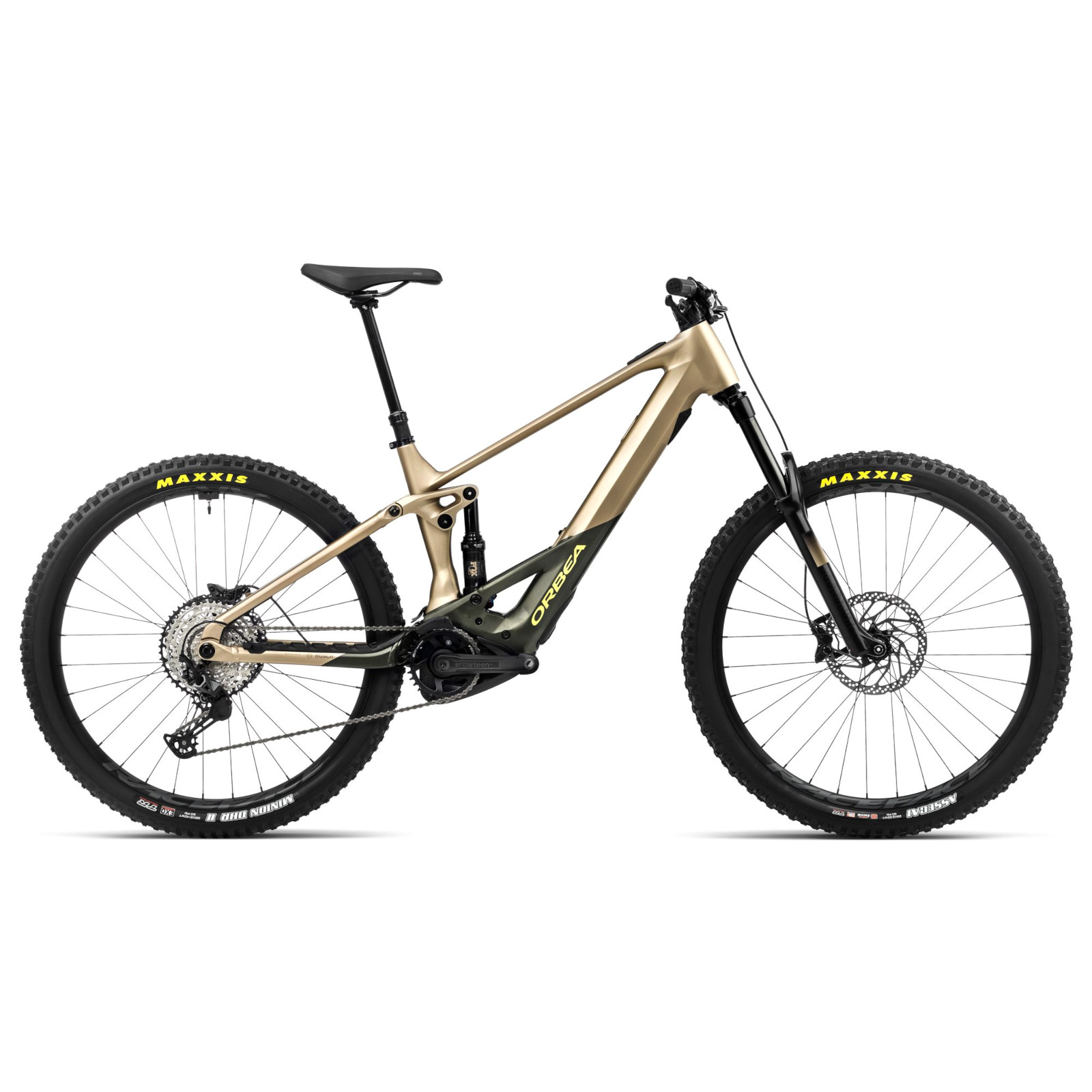 Produktbild von Orbea WILD H30 - E-MTB - 2024 - Baobab Brown - Nori Green (matt)