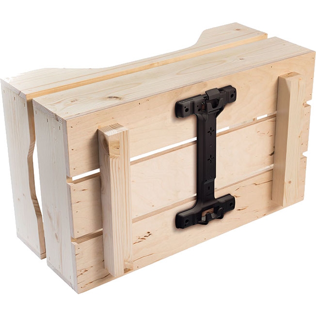 Holzbox Racktime Woodpacker 49x24,1x29,5cm, Natur,  Produktbild-Vorschau 4