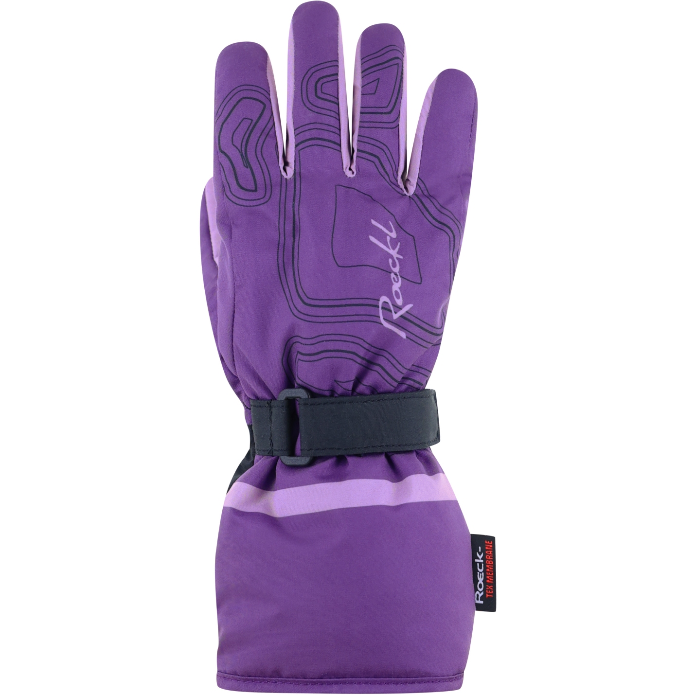 Photo produit de Roeckl Sports Gants d&#039;Hiver Enfants - Arzberg 2 - purple sapphire 4940