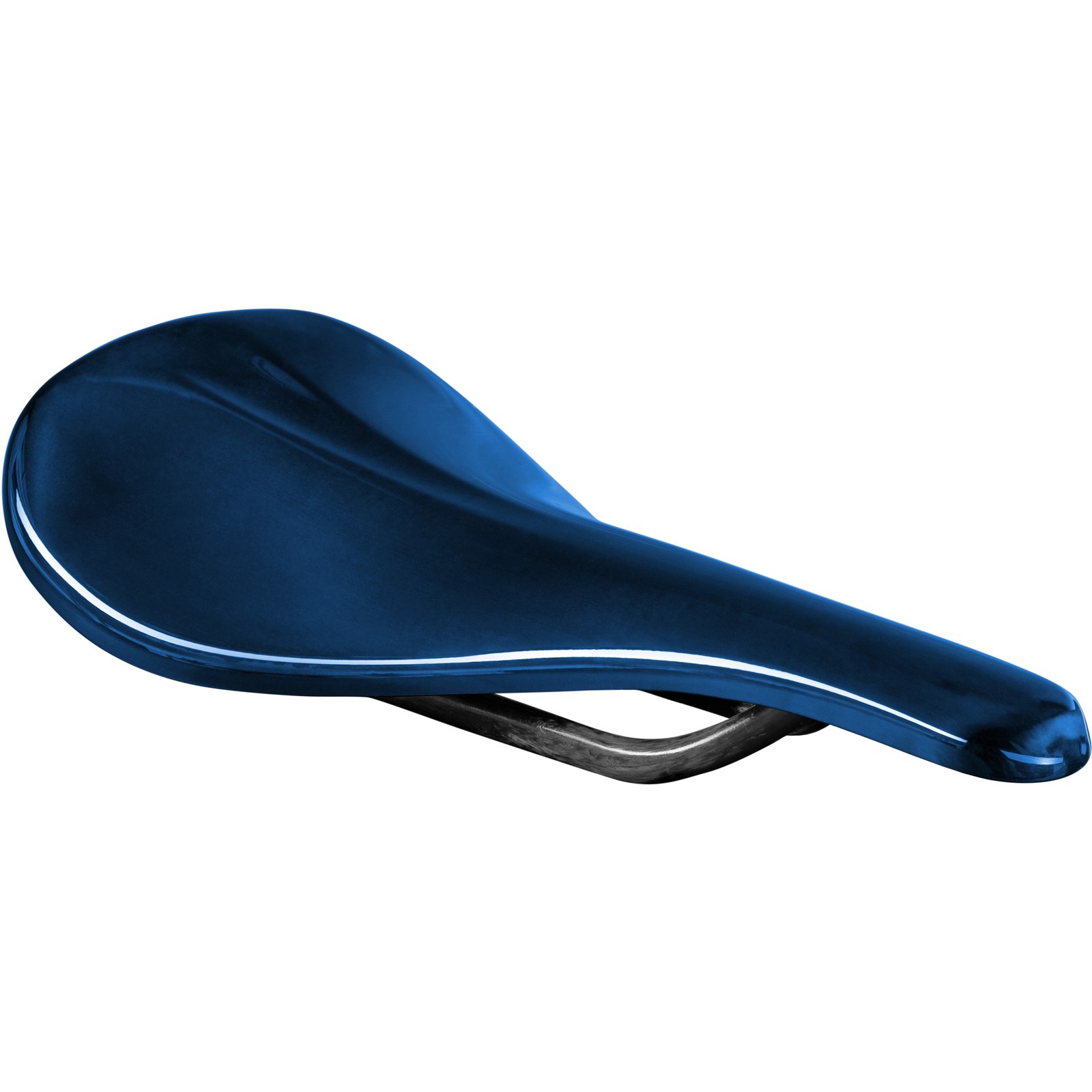 Picture of Beast Components Pure Carbon Saddle - 145mm, UD blue