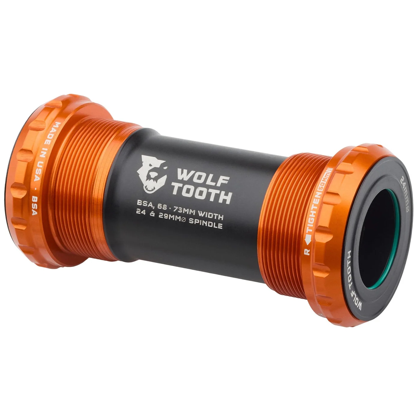 Produktbild von Wolf Tooth Innenlager - BSA-68/73-24 - orange