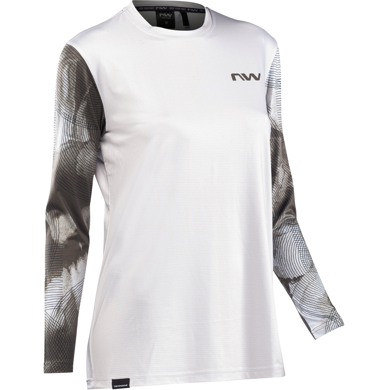 Picture of Northwave Xtrail Long Sleeve Jersey Women - light grey 87