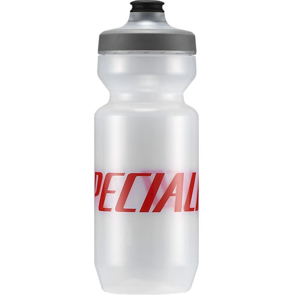 Image of Specialized Purist WaterGate Bottle 650ml - Wordmark Translucent