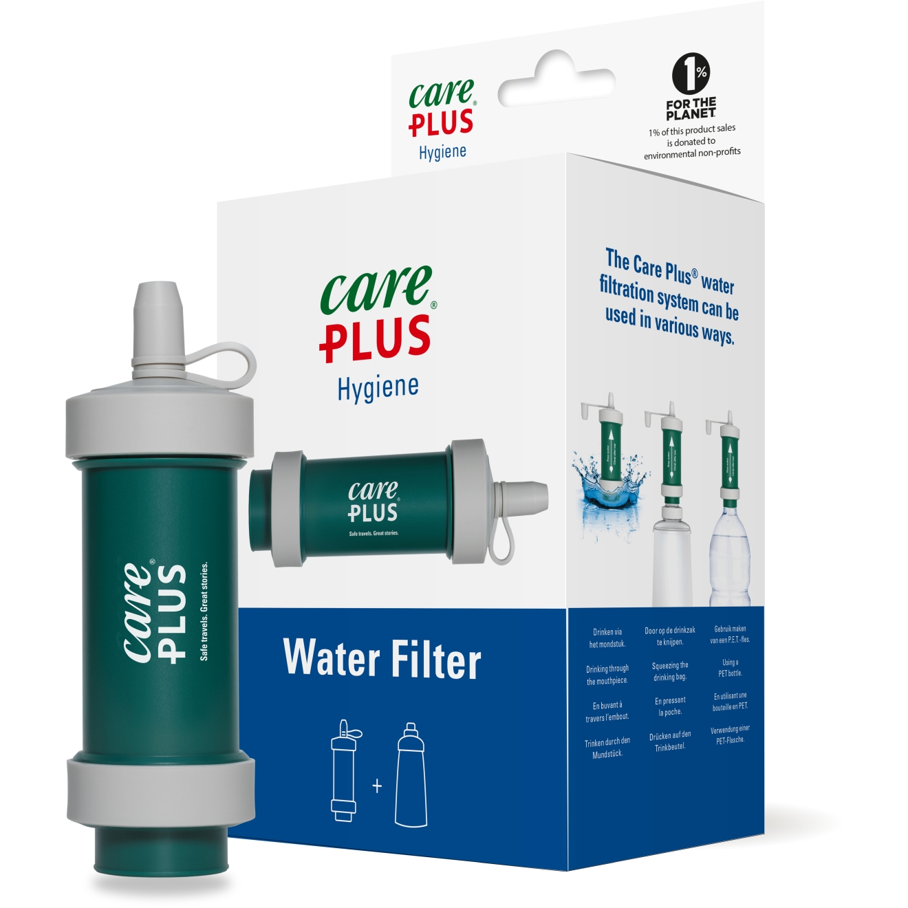 Productfoto van Care Plus CP® Water Filter - Jungle Green