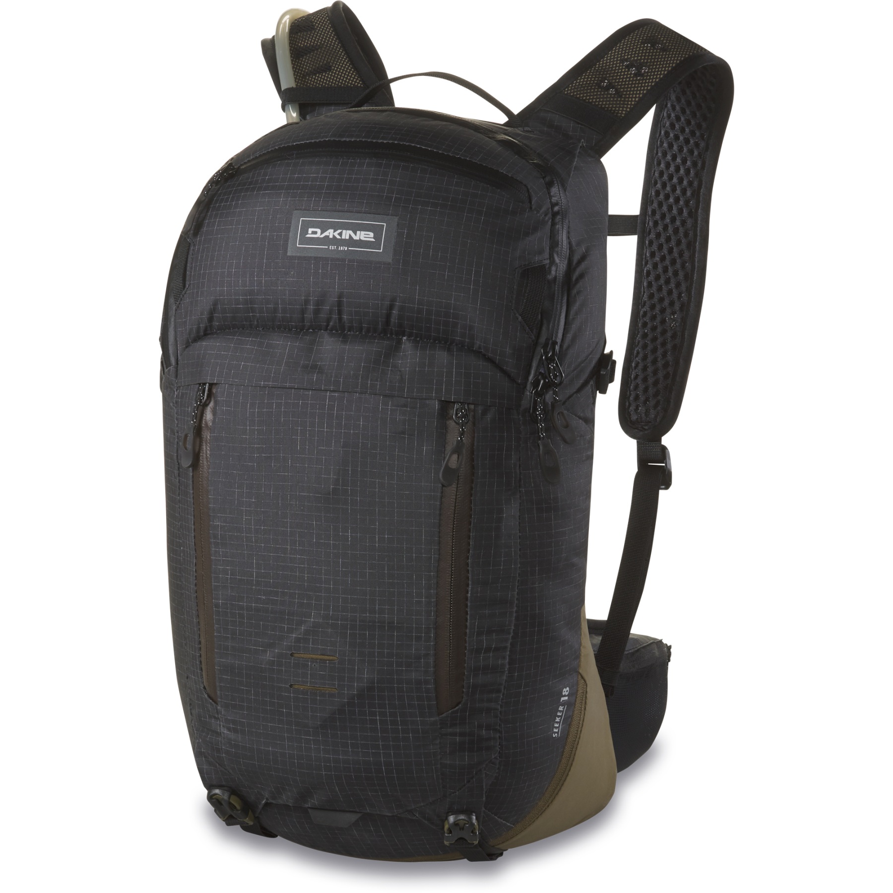 Picture of Dakine Seeker 18L Backpack with Hydration System - black/moss