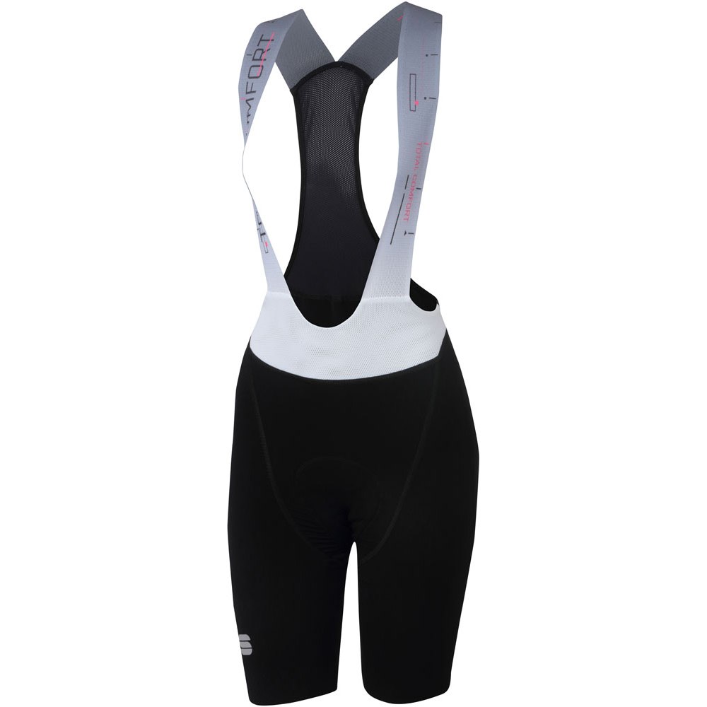 Produktbild von Sportful Total Comfort Damen Trägerhose kurz - 002 Black