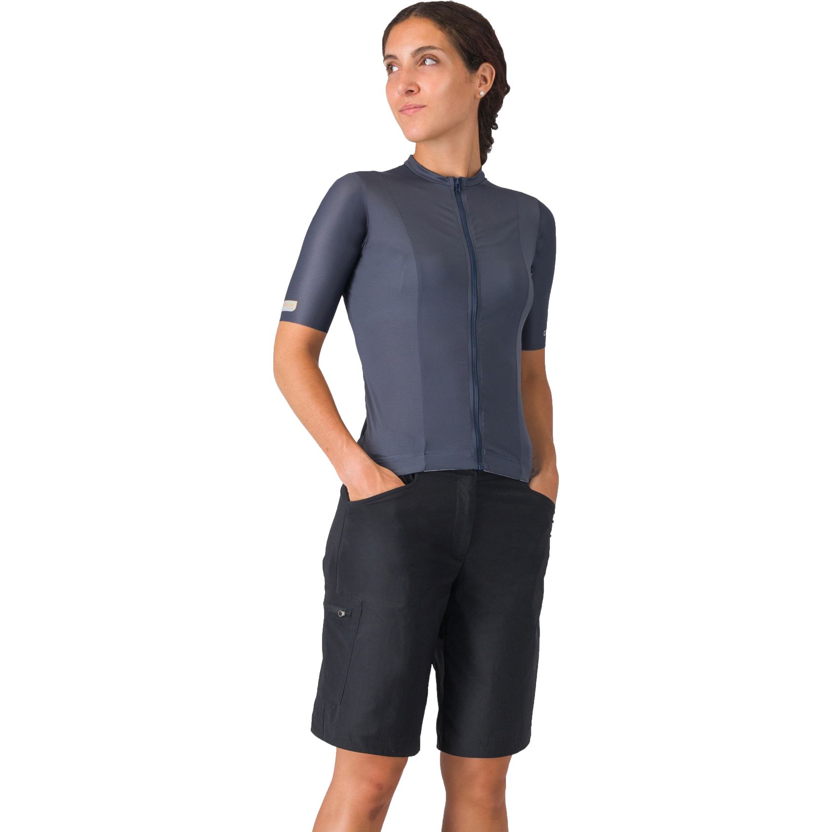 Produktbild von Castelli Unlimited Adventure Baggy Shorts Damen - schwarz 010