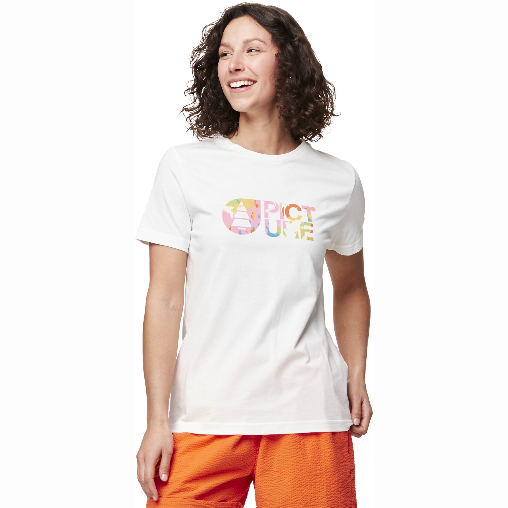 Picture of Picture Basement Tee Women - White