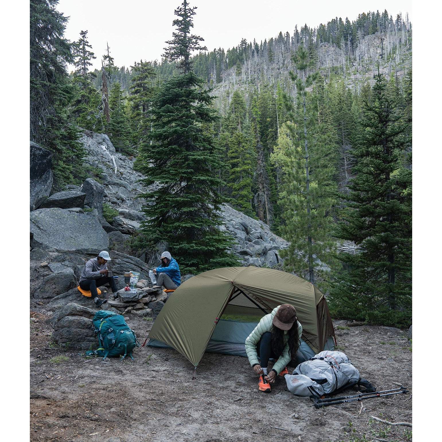 MSR Hubba Hubba LT 1 Tent - Green | BIKE24
