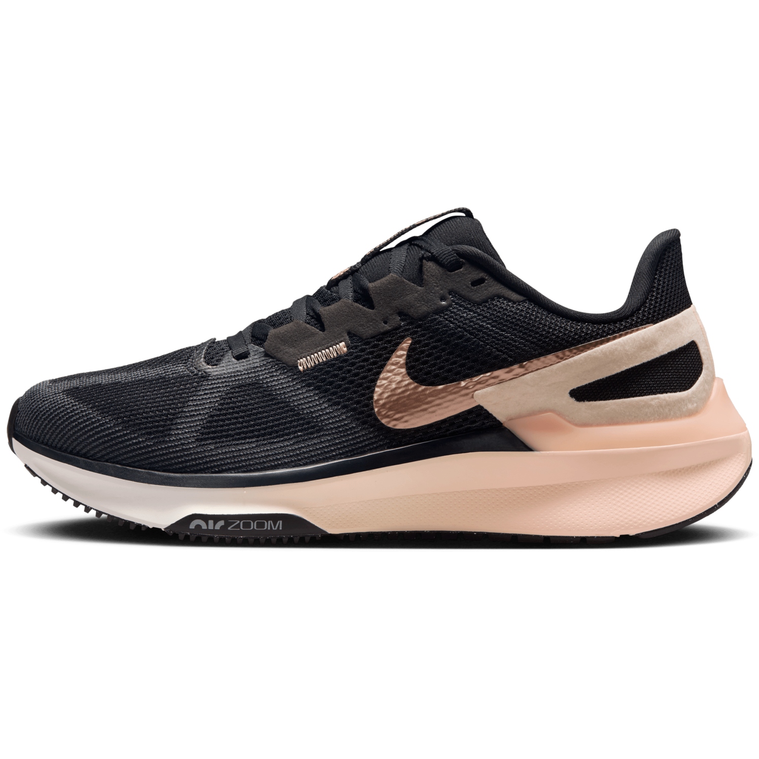 Nike Structure 25 Running Shoes Women black metalic red bronze crimson DJ7884 008