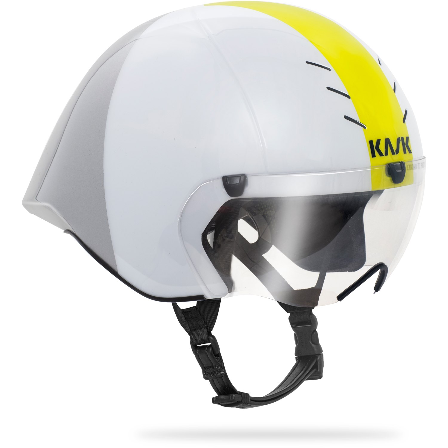 Picture of KASK Mistral Trial Helmet - White/Silver