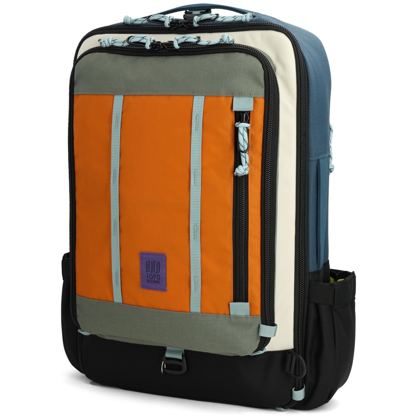 Topo Designs Global Travel Bag 30L Pond Blue/Spice BIKE24