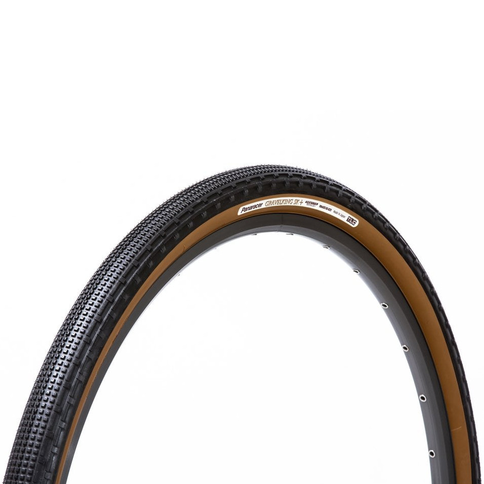 Picture of Panaracer Gravelking SK Plus TLC Folding Tire - 54-622 - black/brown
