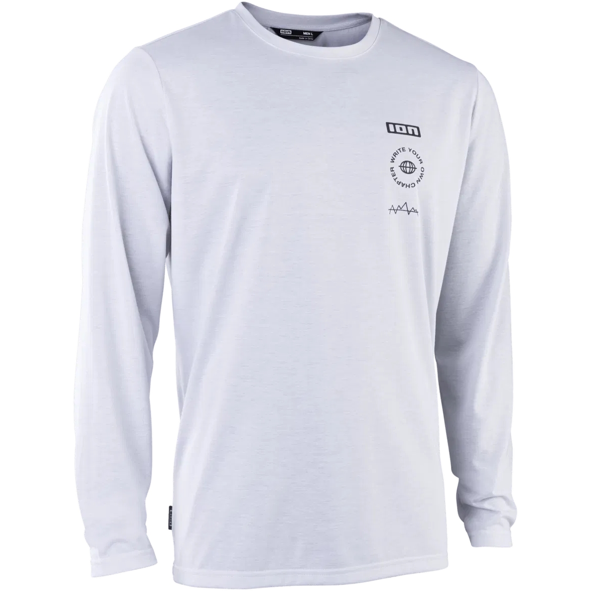 Picture of ION Bike S_Ionic DR Long Sleeve Jersey Men - Grey Dusk