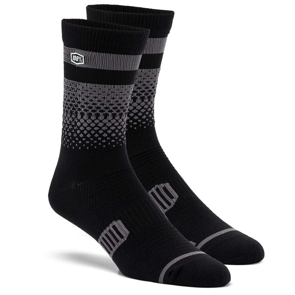 Produktbild von 100% Advocate Performance Socken - Black/Charcoal