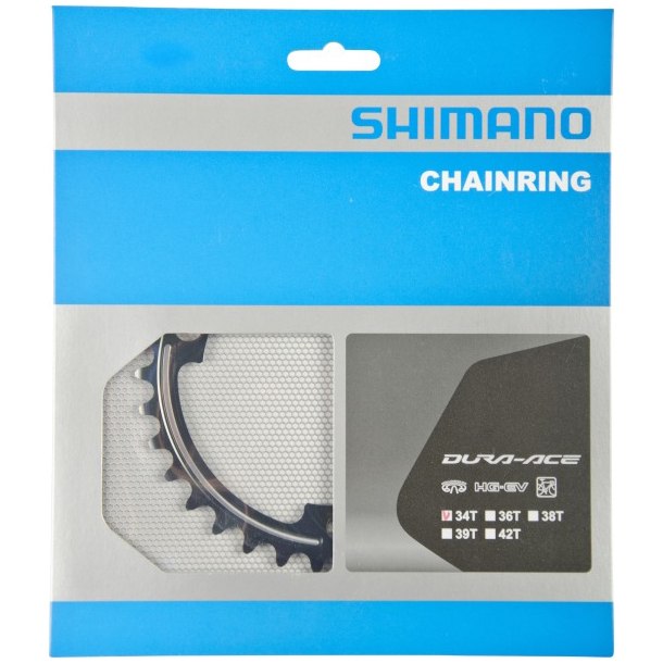 Picture of Shimano Dura Ace 9000 Chainring 110mm compact 2x11