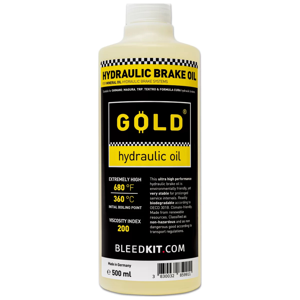 Picture of BLEEDKIT.COM GOLD Mineral Oil - 500ml