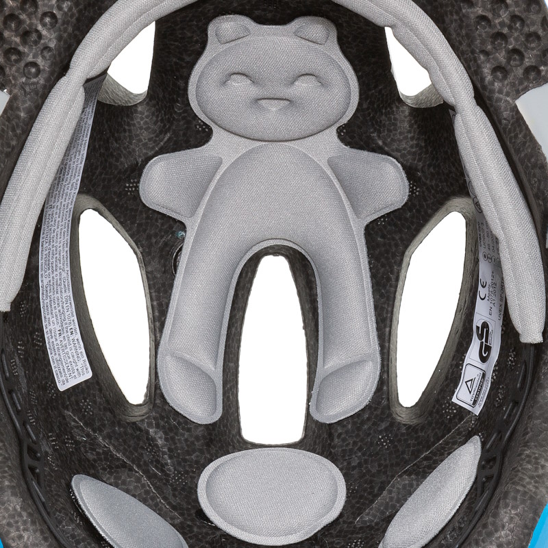 Produktbild von Uvex oyo (style) Bear Helmpolster - grau