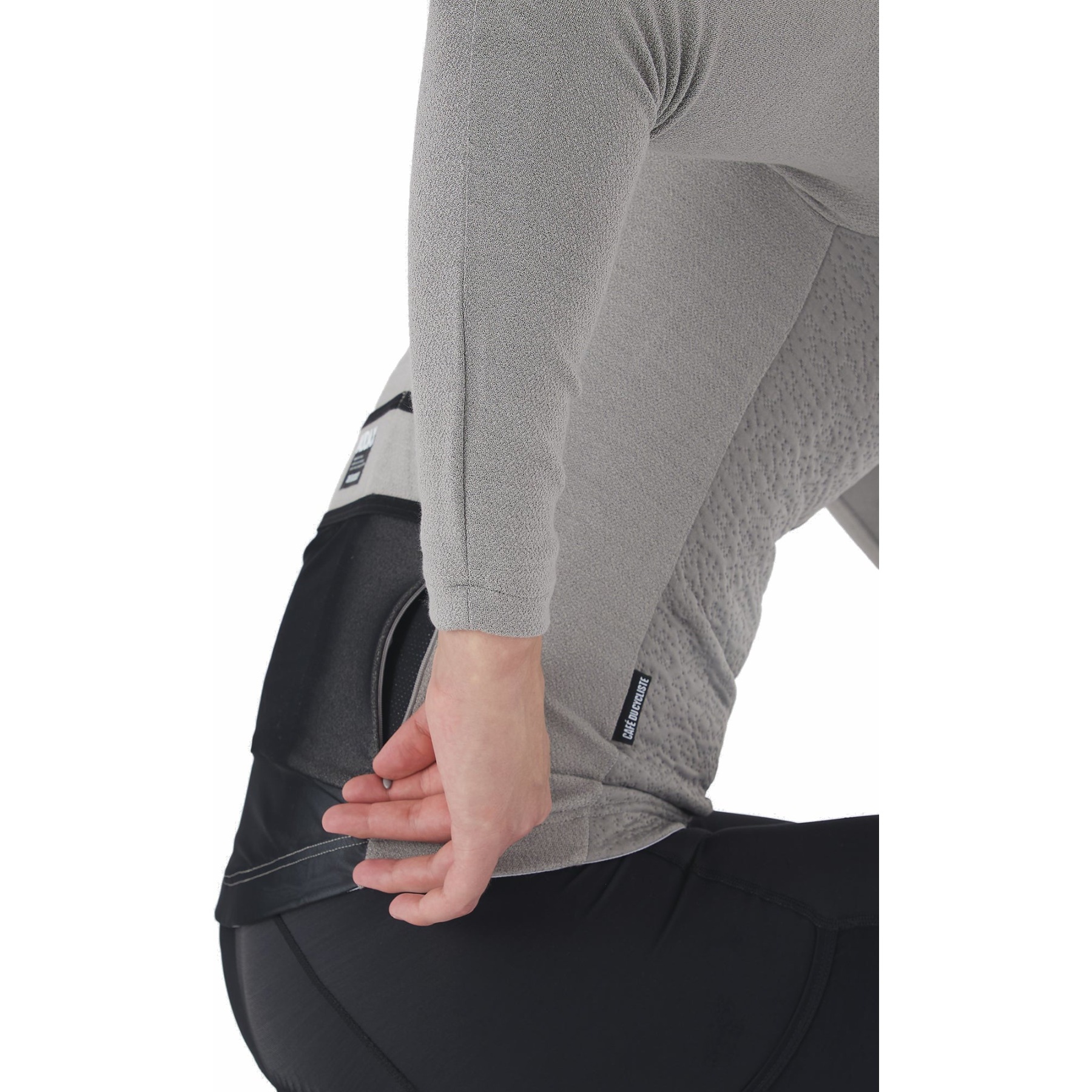 Café du Cycliste Lydia Long Sleeve Jersey Men - mountain fog | BIKE24