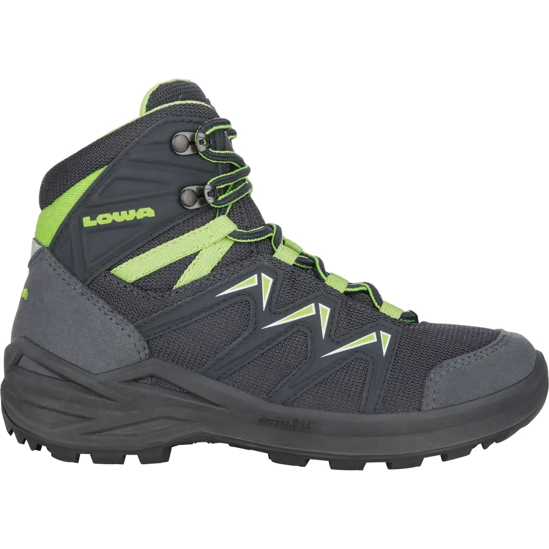 Picture of LOWA Innox Pro GTX Mid Junior Shoes Kids - steel blue/lime (Size 36-40)