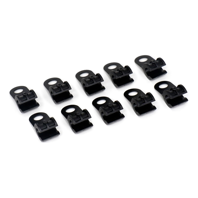 SRAM Stem Clips for Brake Hose Routing - 10 Pieces, for Code/Level Stealth