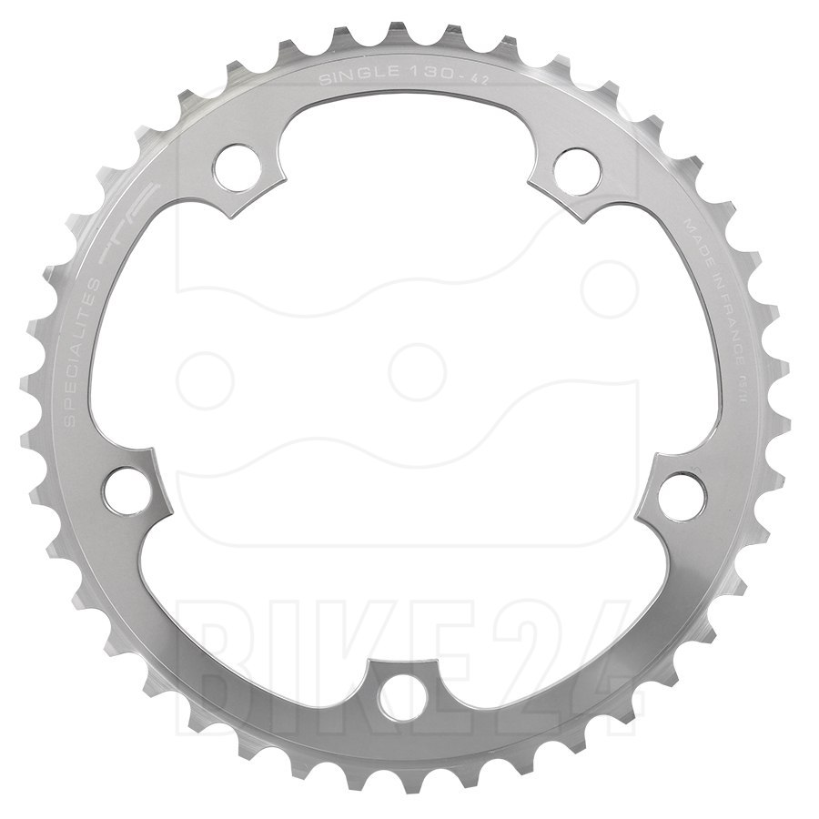 Productfoto van TA Specialites Single Chainring Road 130mm - silver