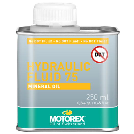 Productfoto van Motorex HYDRAULIC FLUID 75 Mineral Oil Brake Fluid - 250 ml